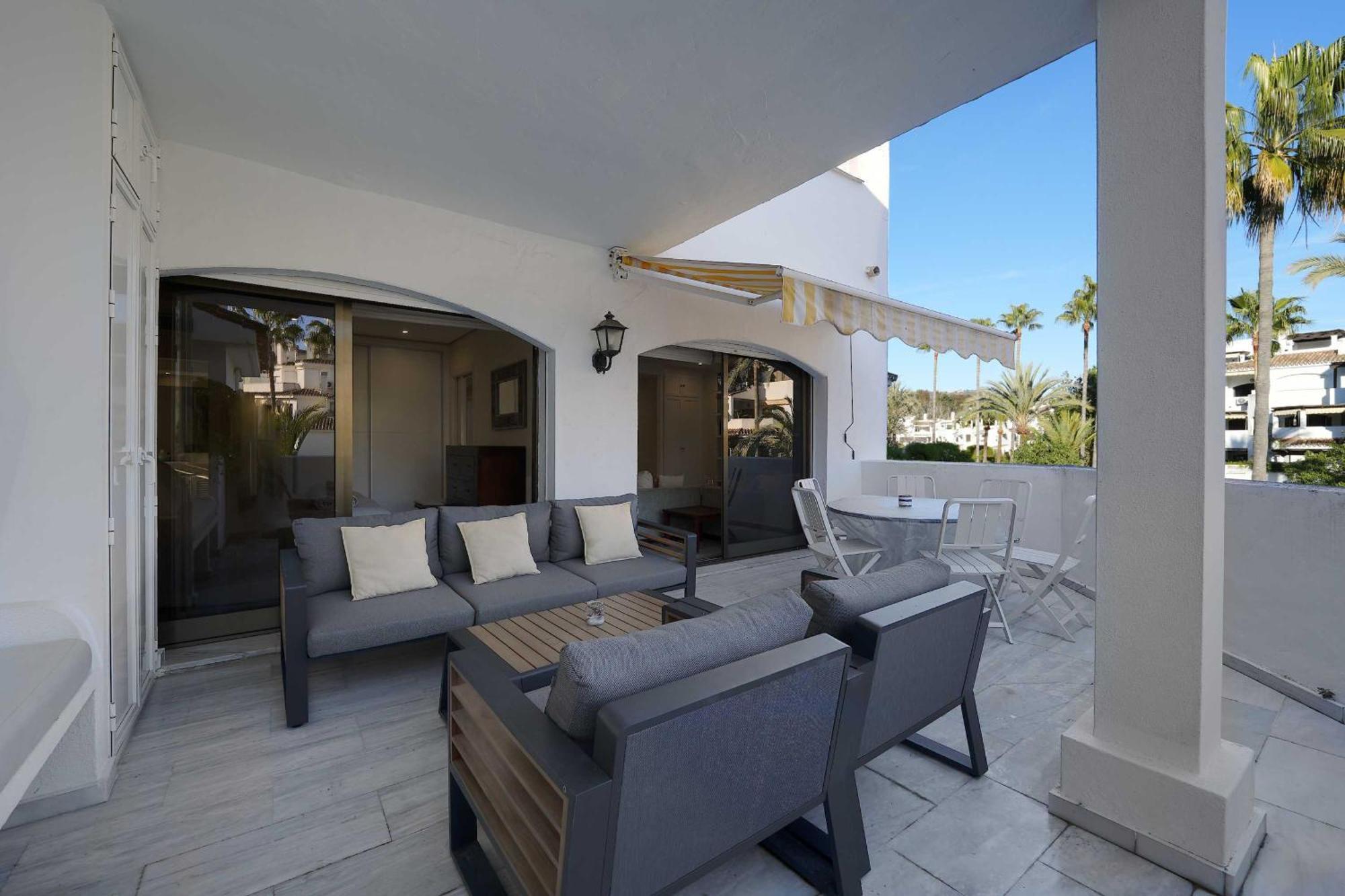 1104 First Line Beach Apartment Golden Beach Pool Marbella Dış mekan fotoğraf