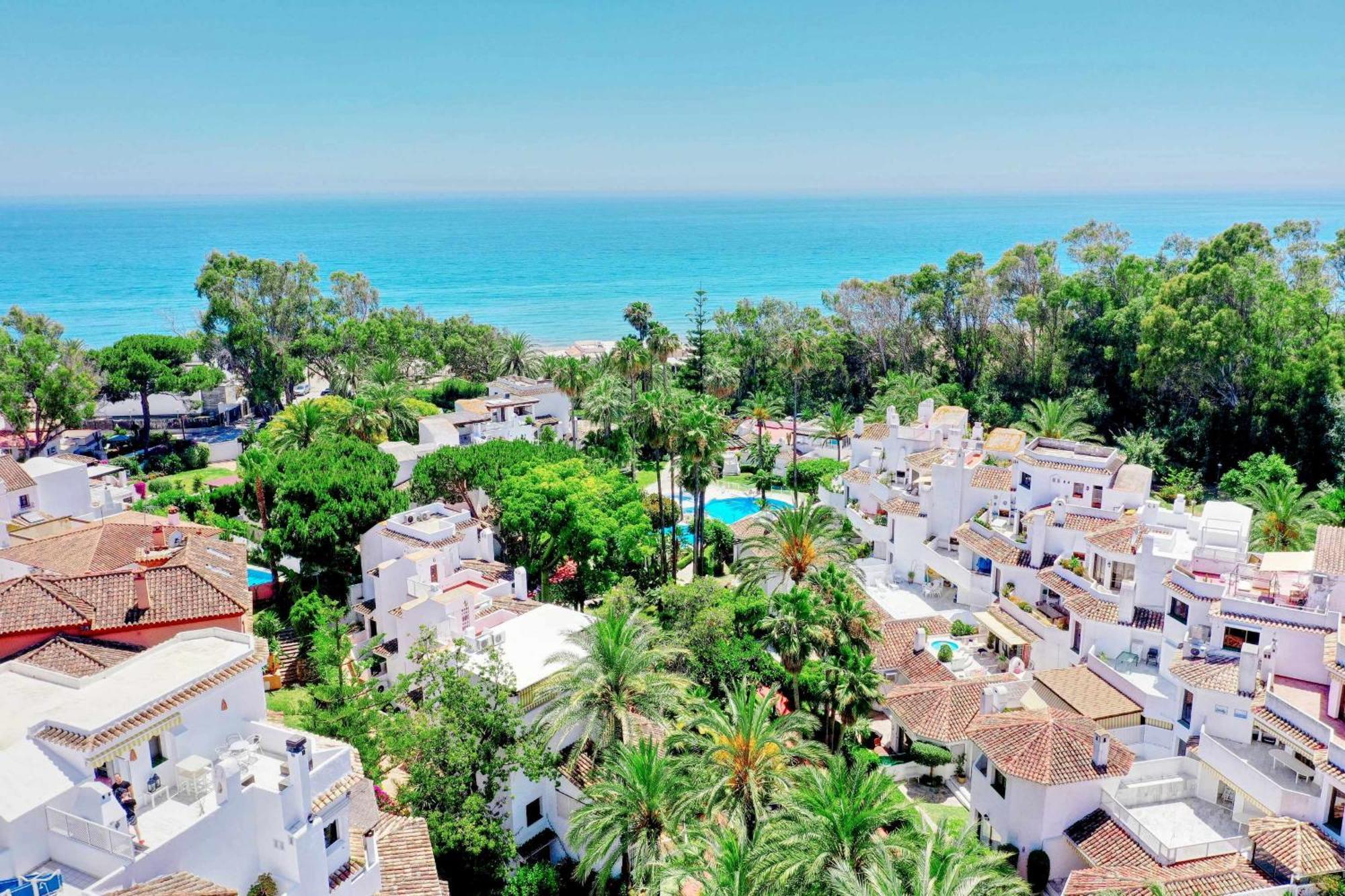 1104 First Line Beach Apartment Golden Beach Pool Marbella Dış mekan fotoğraf